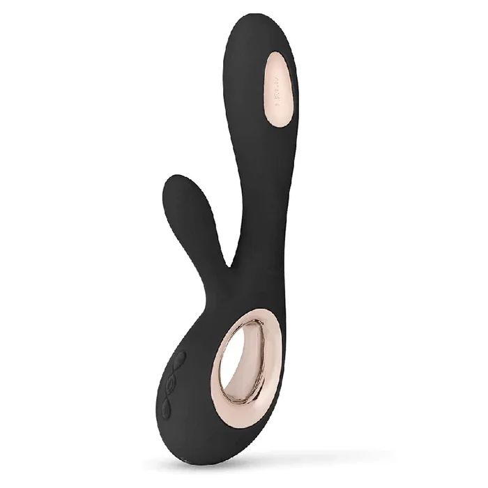 Lelo Soraya Wave Rabbit Vibrator – Black