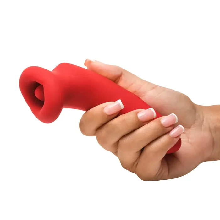Lickgasm Plump Rechargeable Silicone Kiss Sucking and Vibrating Clitoral Stimulator – Unleash Sensual Pleasure