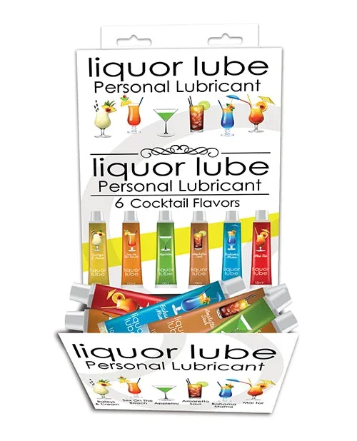 Liquor Lube – 10 ml Tube Asst. Flavors Display of 72