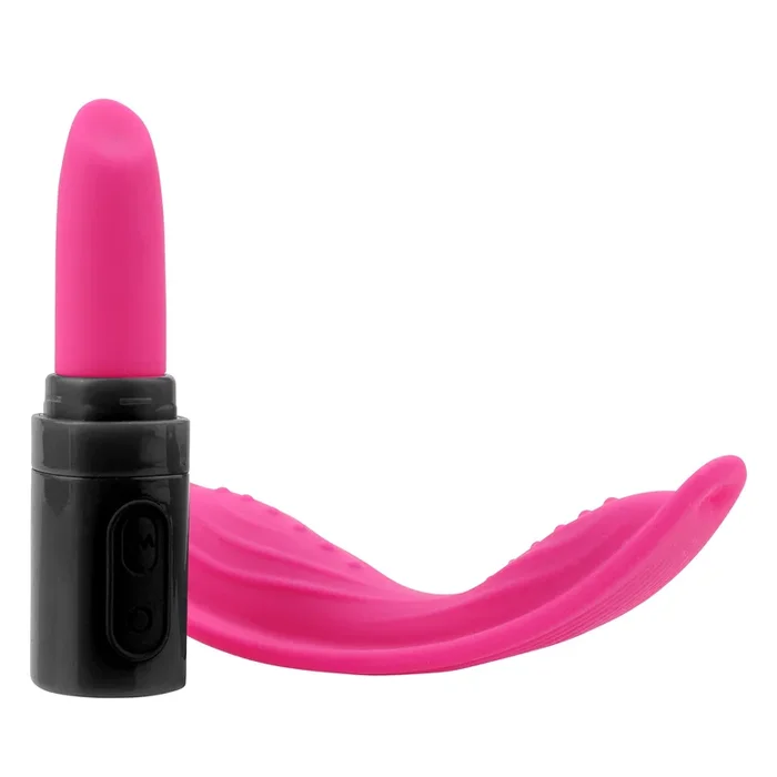 LIVE PINK PANTY CLOTHING VIBE WITH LIPSTICK RESTRAINER