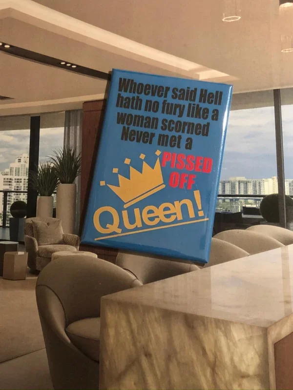 Loaded Off Queen Magnet