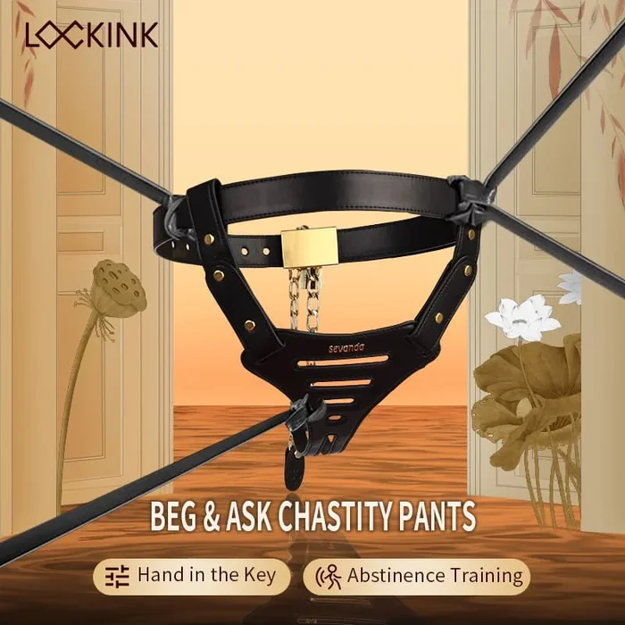 LOCKINK SEVANDA Beg & Ask Chastity Pants