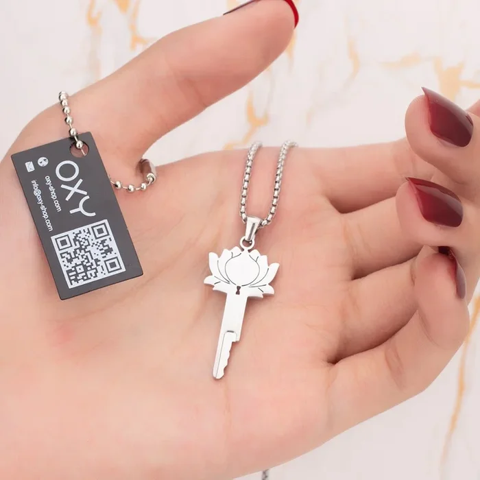 Lotus Flower – Chastity Key Locket – Chastity Keyholder