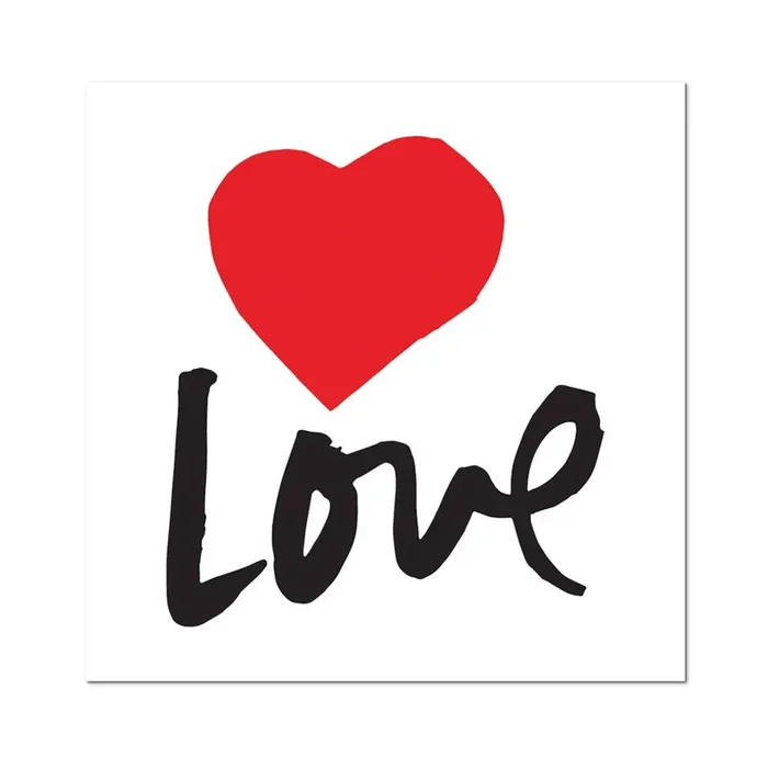 Love By Corita Kent – Die-Cut Sticker