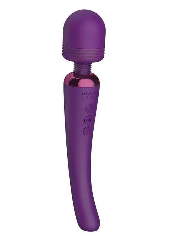 Love Distance Grasp App Controlled Silicone Rechargeable Wand
