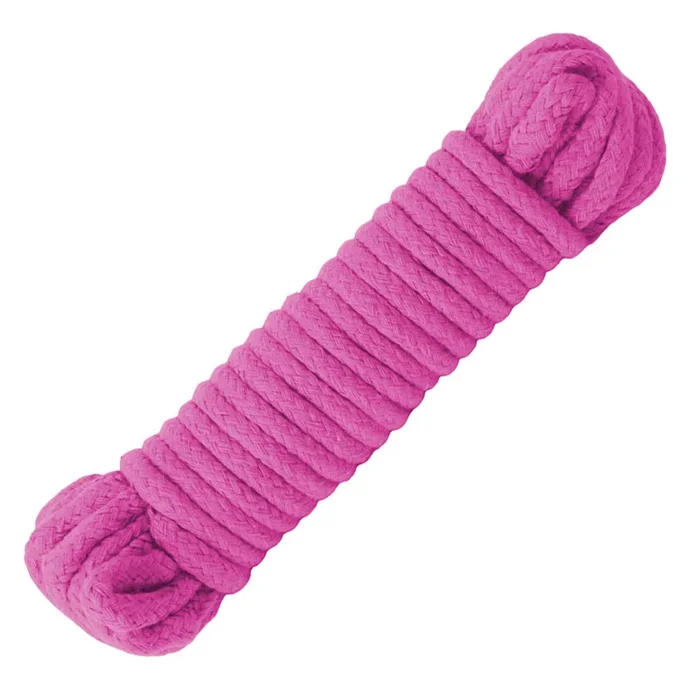 Love In Leather Cotton Rope 20 Metre – Pink