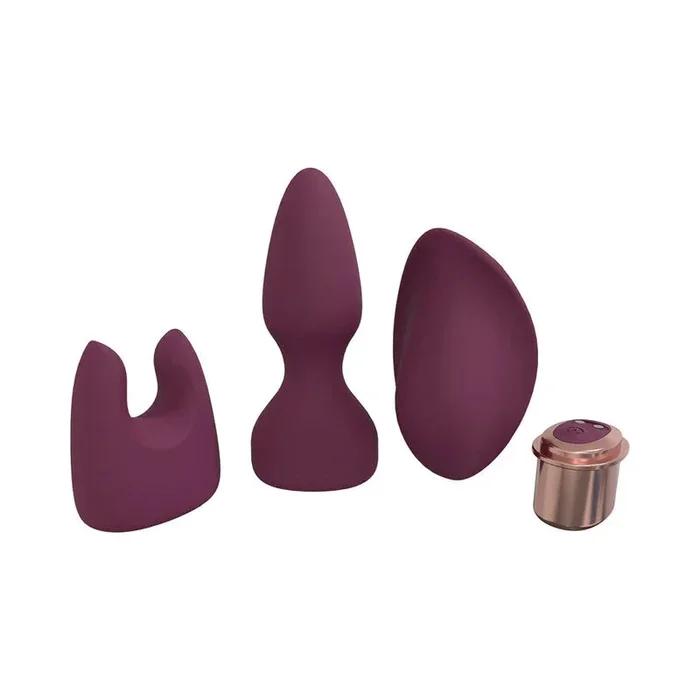 LoveLine Couple’s Ultimate 10 Speed Silicone Rechargeable Waterproof Vibrator Kit