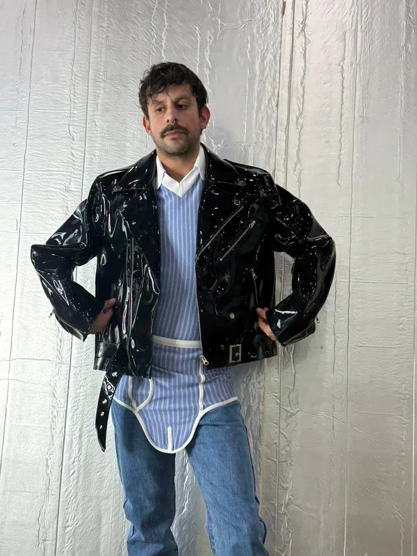 LOVERBOY BY CHARLES JEFFREY BIKER JACKET