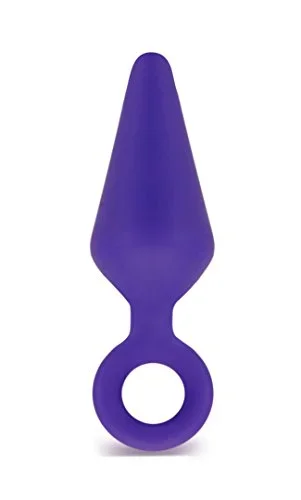 Luxe Candy Rimmer Butt Plug, Purple, Large