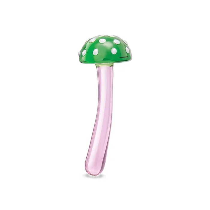 Magic Mushroom 7.5in Glass Dildo