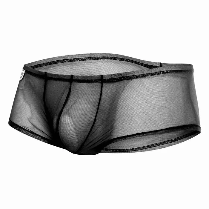 Male Basics Mob Men’s Sexy Sheer Hip Brief Black