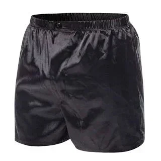 Male Basics Premium Satin Short Pants Black