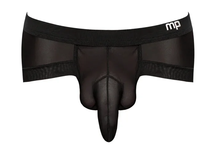 Male Power Hoser Micro Min Hose Shorts Black