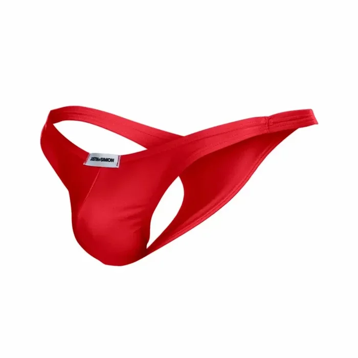 MaleBasics JUSTIN + SIMON Classic Tanga Male Jockstrap Red