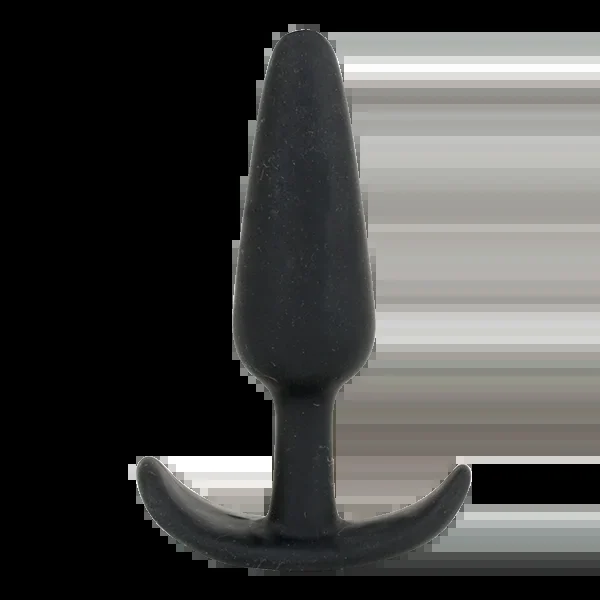 Mood Naughty 1 3.5 ” Silicone Plug – Medium, Black