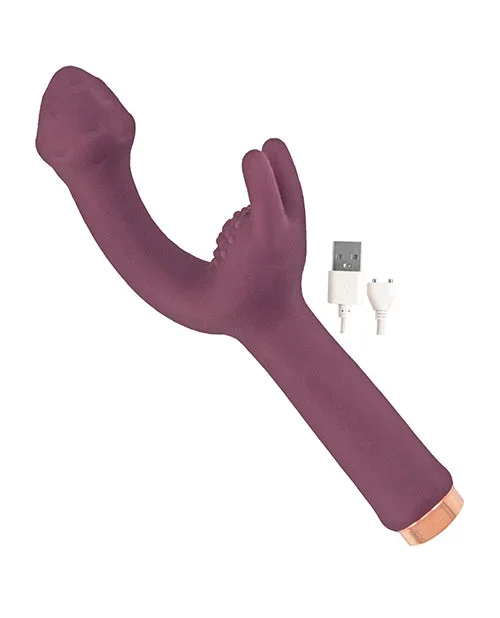 Mystique Vibrating G Spot Massager – Eggplant