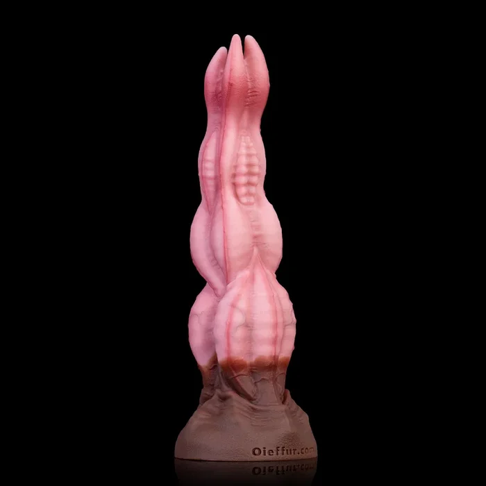 Nagaros—The Feathered Serpent God Platinum Silicone Fantasy Dildo