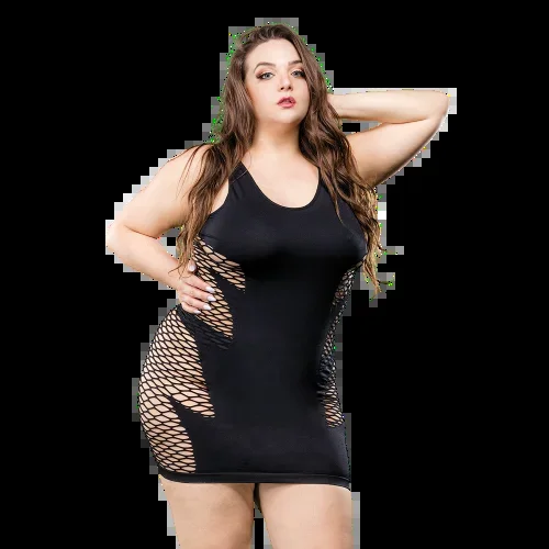 Naughty Girl Leaf Black