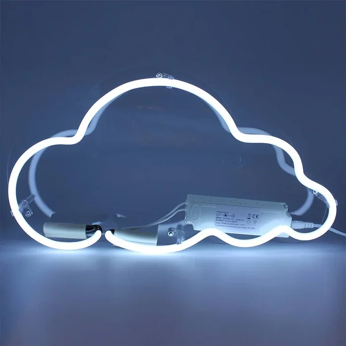 Neon Light ‘cloud’ Wall Sign