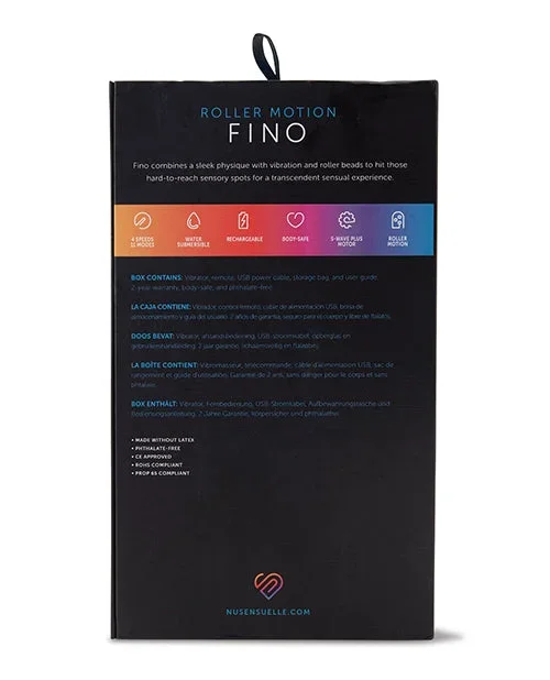 Nu Sensuelle Fino Roller Motion Plug – Navy Blue