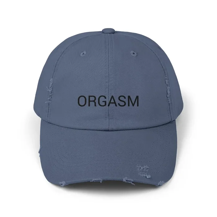 ORGASM Distressed Cap in 6 colors