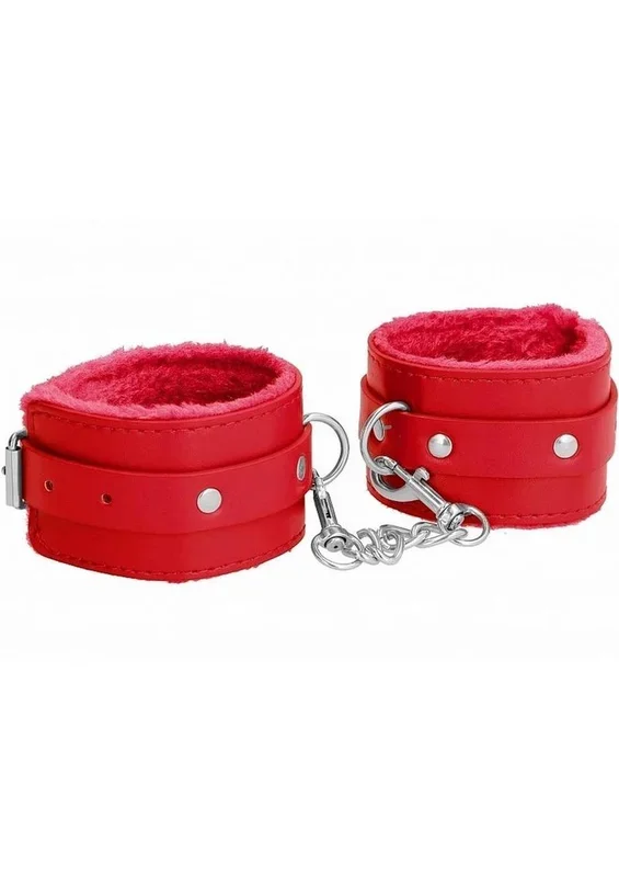 Ouch! Plush Leather Wrist Cuff