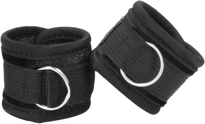 Ouch Velvet & Velcro Adjustable Handcuffs