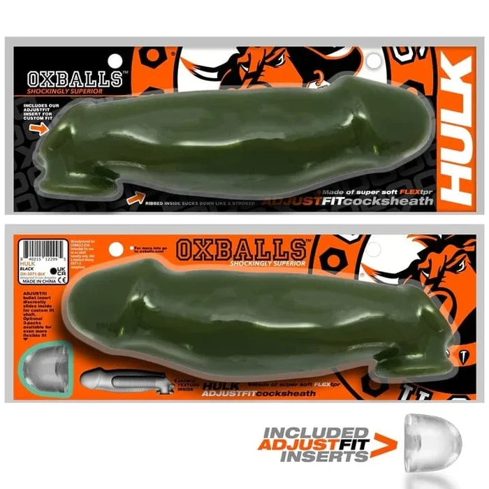OXBALLS Hulk Gargantic Cock Sheath – Army Colors