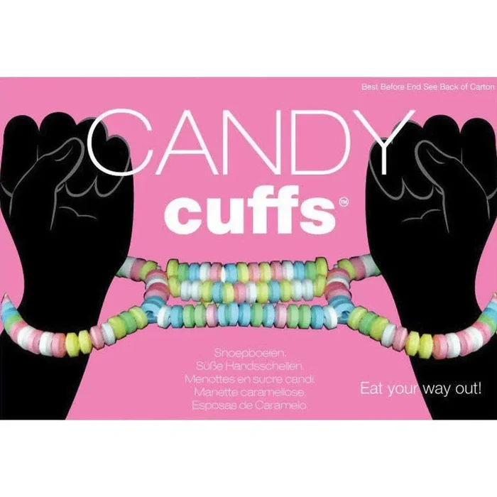 Pabulum Lovers Candy Cuffs Flavored Assorted Colors 1 Set Per Box