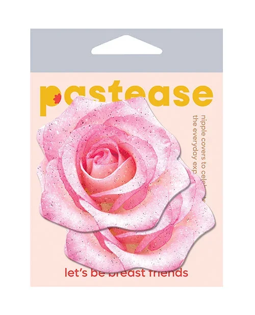Pastease Premium Glitter Velvet Blooming Rose – Pink O/S