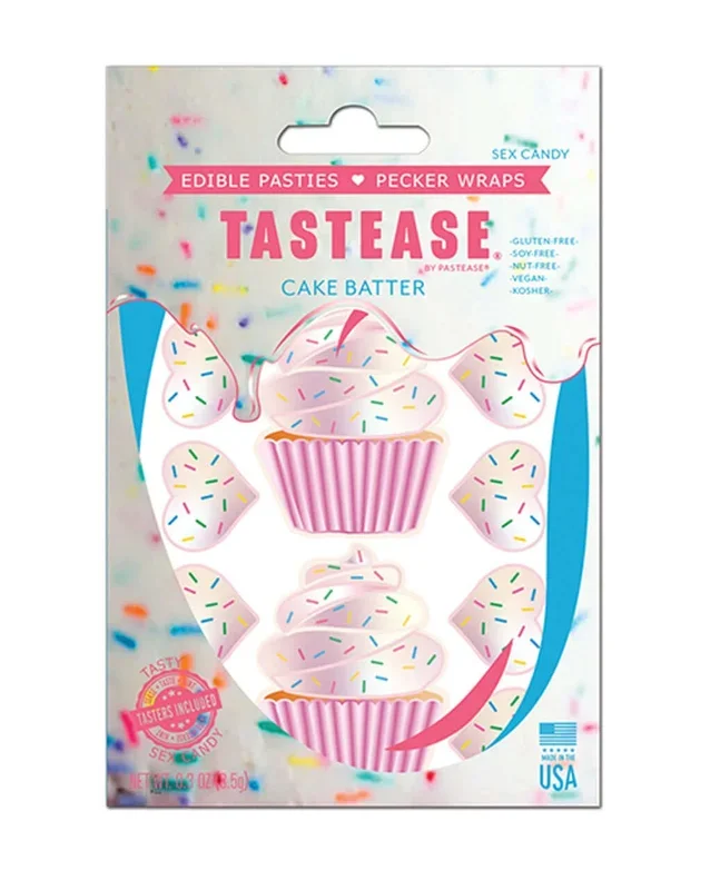 Pastease Tastease Edible Pasties & Pecker Wraps – Cupcake | O/S
