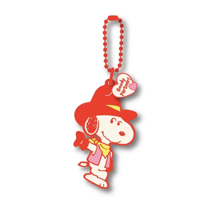 peanuts – Snoopy V Day Howdy Partner Pvc Bag Charm