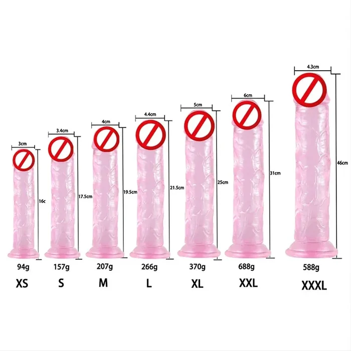 Pink Dildo for Women Realistic Anal Dildo