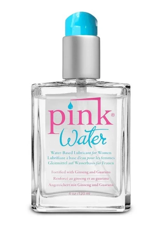 Pink Water Water Based Lubricant for Women 4oz