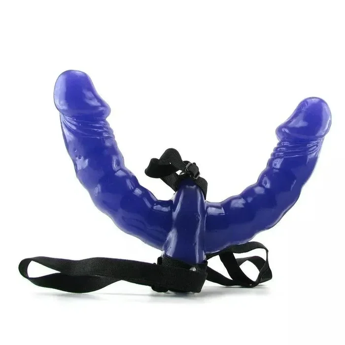 Pipedream Fetish Fantasy Series Double Delight Strap-On With 6 atomic number 49. Dual-Ended Dildo