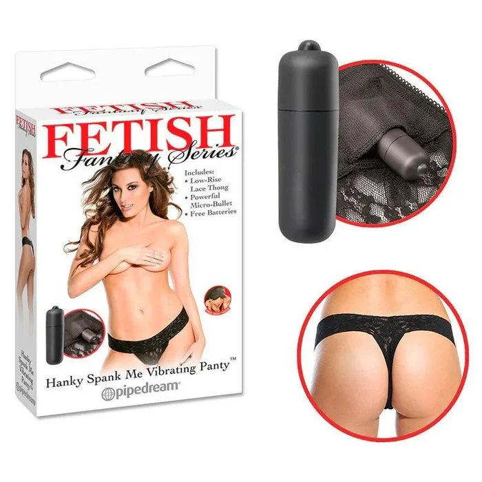 Pipedream Fetish Fantasy Series Hanky Spank Me Resonate Panty