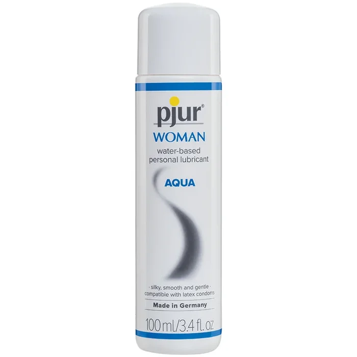 pjur WOMAN AQUA Water-ground Personal Lubricant 3.4oz