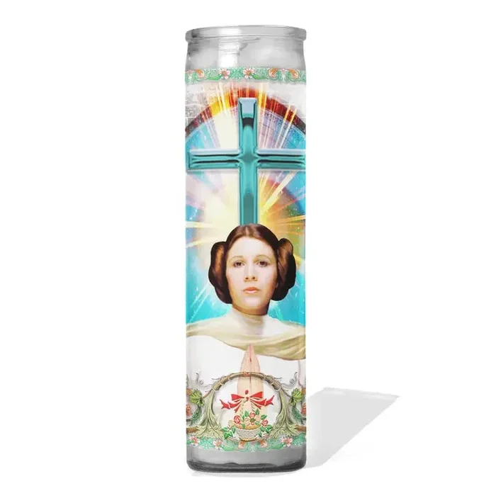 Princess Leia Celebrity Prayer Candle – Carrie Fisher