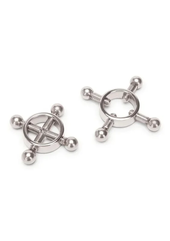 Prowler Red 4-Way Screw Nipple Clamps