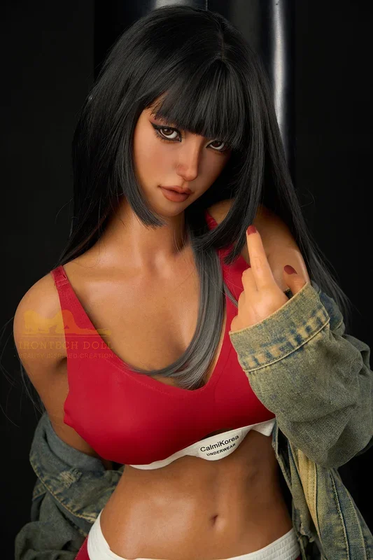 Real Lady Jett 5ft31/ 161cm #S14 Head To The Full Silicone Dark Tanned Athletic Realistic Adult Sex Love Doll
