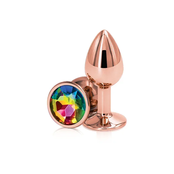Rear Assets – Rose Gold – Small – Rainbow
