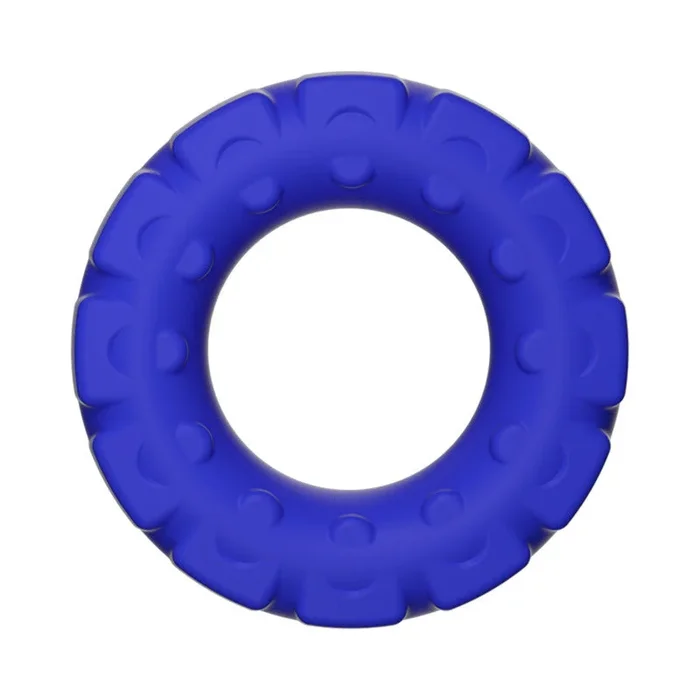 ruff GEAR Silicone Tread Ultimate Tyre Cock Ring Blue