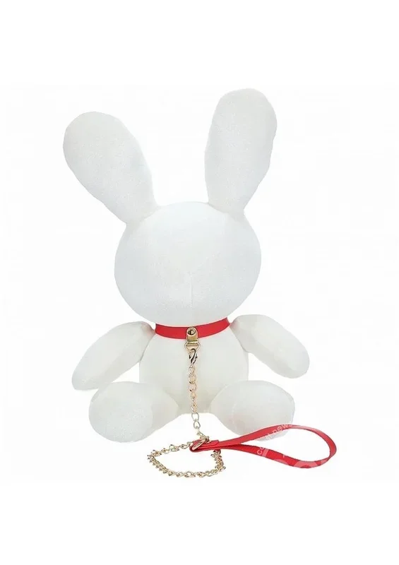 S-Line Rabbit Bondage Velvet – Small – White