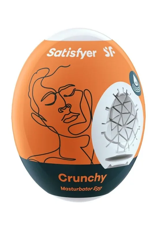Satisfyer Masturbator Egg Single (Crunchy