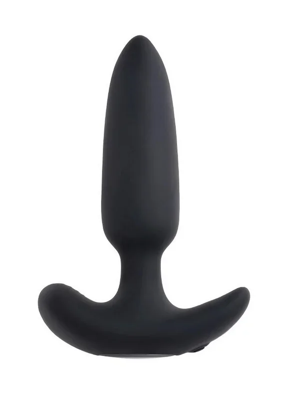 Selopa Black Beauty Rechargeable Silicone Vibrating Plug
