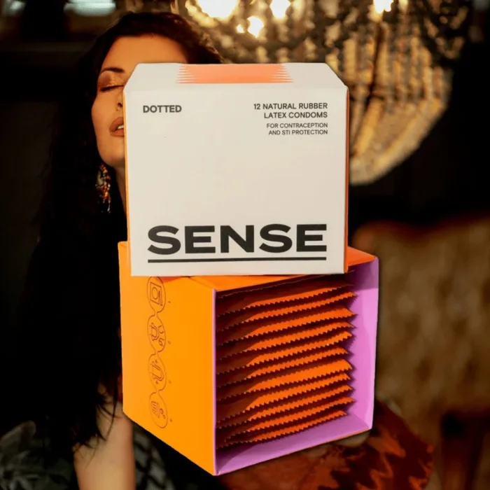 Sense Flecked Latex Condoms