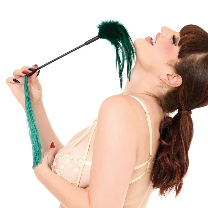 Sex & Mischief Indica Feather and Silicone Tickler