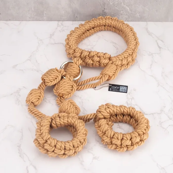 Shibari rope back restraint – BDSM gear for Bondage esthetic and restraint
