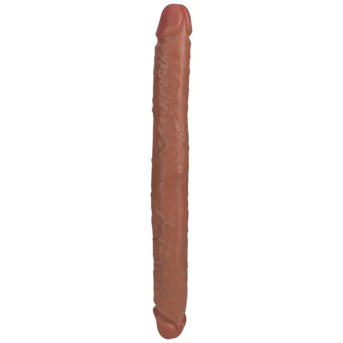 Shots Real Rock Straight Thick 16 Inch Double Dildo – Tan