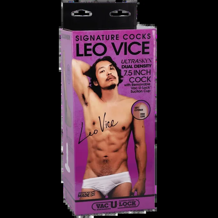 Signature Series Leo Vice 7.5 Inch ULTRASKYN Dildo